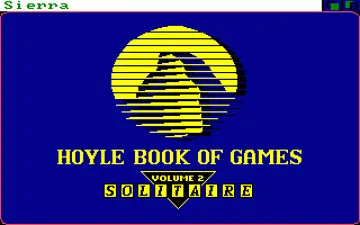 Hoyle's Official Book of Games Volume 2 - Solitaire screen shot title